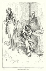 Illustration til Disraelis Coningsby (litho) af Claude Shepperson