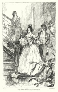 Illustration til Disraelis Coningsby (litho) af Claude Shepperson