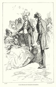 Illustration til Disraelis Coningsby (litho) af Claude Shepperson