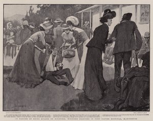 I fare for at blive dræbt af venlighed, sårede soldater i Fort Napier Hospital, Maritzburg