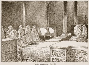 Laus Perennis, illustration fra 