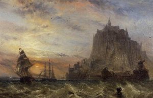 Mont St. Michel, Normandiet