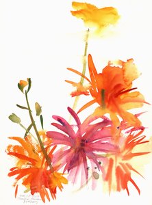 Morgenfruer og andre blomster, 2004