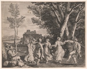 Dansen, planche 6 fra Pastorales