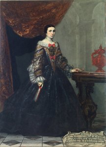 Portræt af Teresa Francisca Mudarra y Herrera af Claudio Coello
