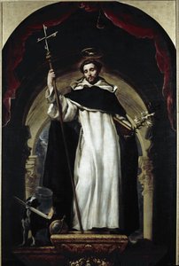 Saint Dominic (olie på lærred