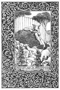 Frontispice til The Field of Clover, 1899. af Clemence Housman