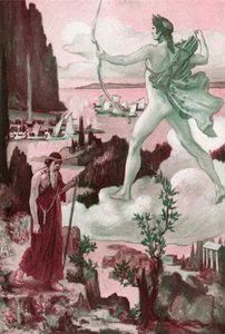 Illustration til Iliaden af Homer af Clement Goutier
