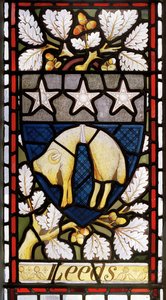 Leeds Heraldry, 1867-71 (farvet glas)