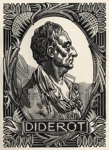 Denis Diderot (kobberstik) af Clement Serveau