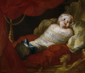 Infanta Isabella af Bourbon, prinsesse af Napoli af Clemente Ruta