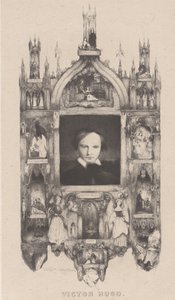 Portræt af Victor Hugo, 1833. af Célestin Nanteuil