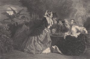 Djævelens døtre Skabningen, ca. 1848-62. af Célestin Nanteuil