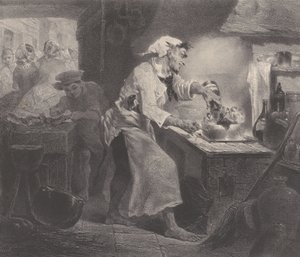 Djævelens døtre, ca. 1848-62. af Célestin Nanteuil