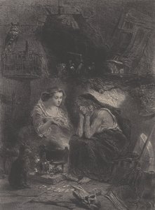 The Potion, 1860. af Célestin Nanteuil