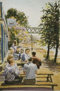 The City Barge, juni af Clive Wilson