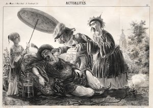 Nyheder: -- Sig det! Så sig! himmelske kejser...., 1841.