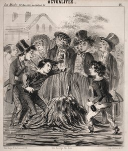 Nyheder: Ha hej Felix! så kom hurtigt!, 1841. af Clémente Pruche
