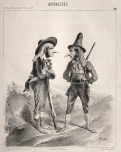 Nyheder: Stå op! ...Hej! det her bliver dejligt!..., 1841. af Clémente Pruche