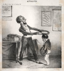 Aktualitet: Præmieuddelinger, 1841. af Clémente Pruche