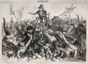 Nyheder: Valg i England, 1841. af Clémente Pruche