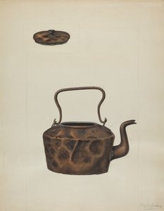 Kobber tekedel