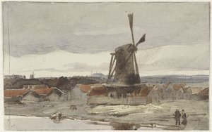 Savværk ved vandet af Coen Metzelaar