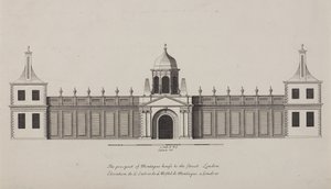 British Museum, Holborn, c.1750dani af Colen Campbell