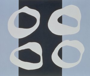 Blue Ground IV, 1998 (akryl på lærred)