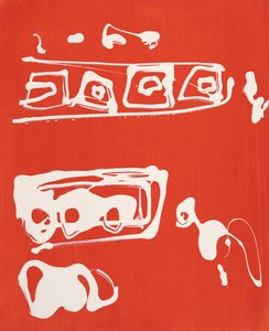 Store bygninger, serie II (akryl på MDF-plade)