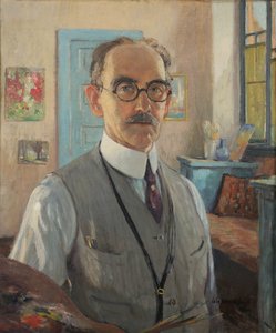Selvportræt af Colin Campbell Cooper