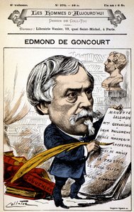 Edmond de Goncourt - af Coll-Toc (Coll Toc), i "" Les Hommes d