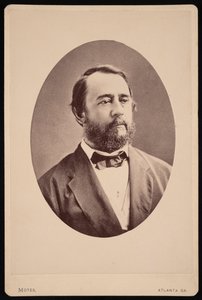 Portræt af Lucius Jeremiah Gartrell 1821-1891, før 1881. af Columbus Washington Motes
