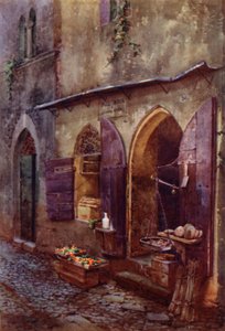 Middelalderbutik i Via Mattonata, Terracina