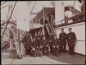 Cunard Line, S.S. "Umbria", ca. 1897 (s/h-foto)