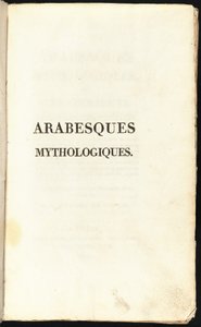 Mytologiske arabesker af Comtesse Stéphanie Félicité de Genlis