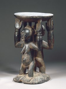 Luba Hemba skammel (træ)