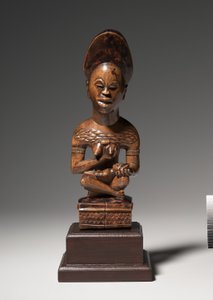 Mor-og-barn figur, midten til slutningen af 1800-tallet