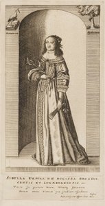 Conrad Buno - Sibylle Ursula, prinsesse af Braunschweig-Lüneburg af Conrad Buno