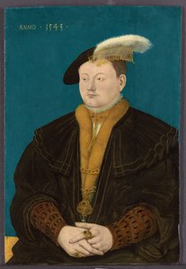 Portræt af Friedrich Magnus I von Solms-Laubach, 1543