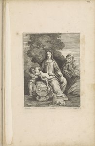 Maria med Kristusbarnet, den unge Johannes Døberen og Sankt Elizabeth af Conrad Lauwers