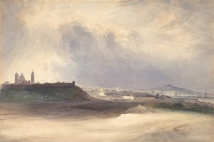 Indflyvning til Montevideo, Uruguay, 1832.