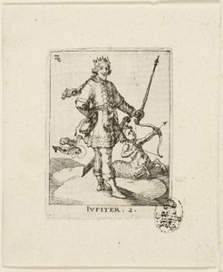 Jupiter, planche to fra Der VII Planeten