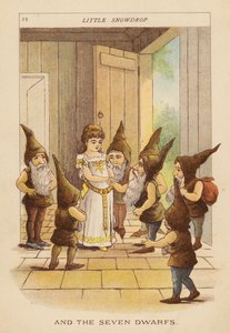 Lille sneklokke (farvelitografi) af Constance Haslewood