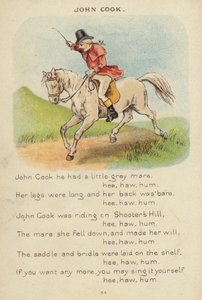 Børnerim: John Cook (chromolitho) af Constance Haslewood