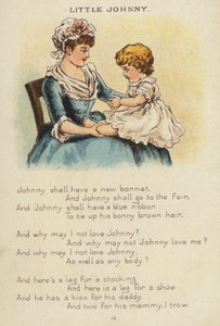 Børnerim: Lille Johnny (chromolitho)