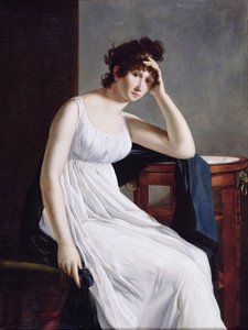 Selvportræt, 1800-tallet af Constance Mayer