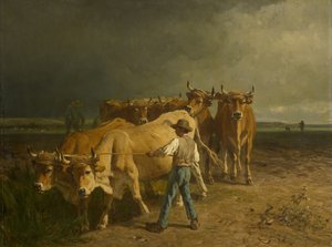 Oksepløjning, 1860