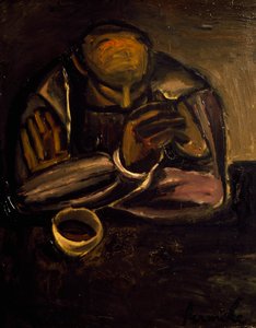 Mand med kop af Constant Permeke