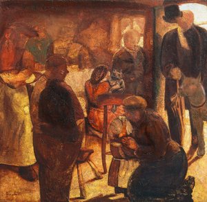 The Stranger, af Constant Permeke (1886-1952), olie på lærred